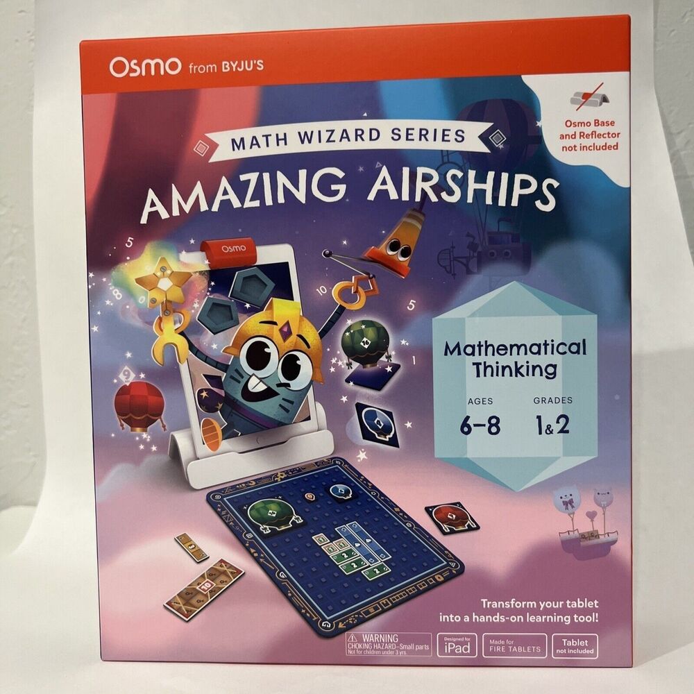 Osmo Math Wizard and the Magical Workshop for iPad & Fire Tablet (902-00025)